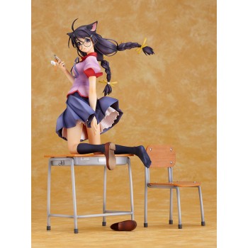 Bakemonogatari PVC Statue 1/8 Tsubasa Hanekawa 22 cm